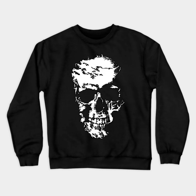 Dark Skull Crewneck Sweatshirt by GKing